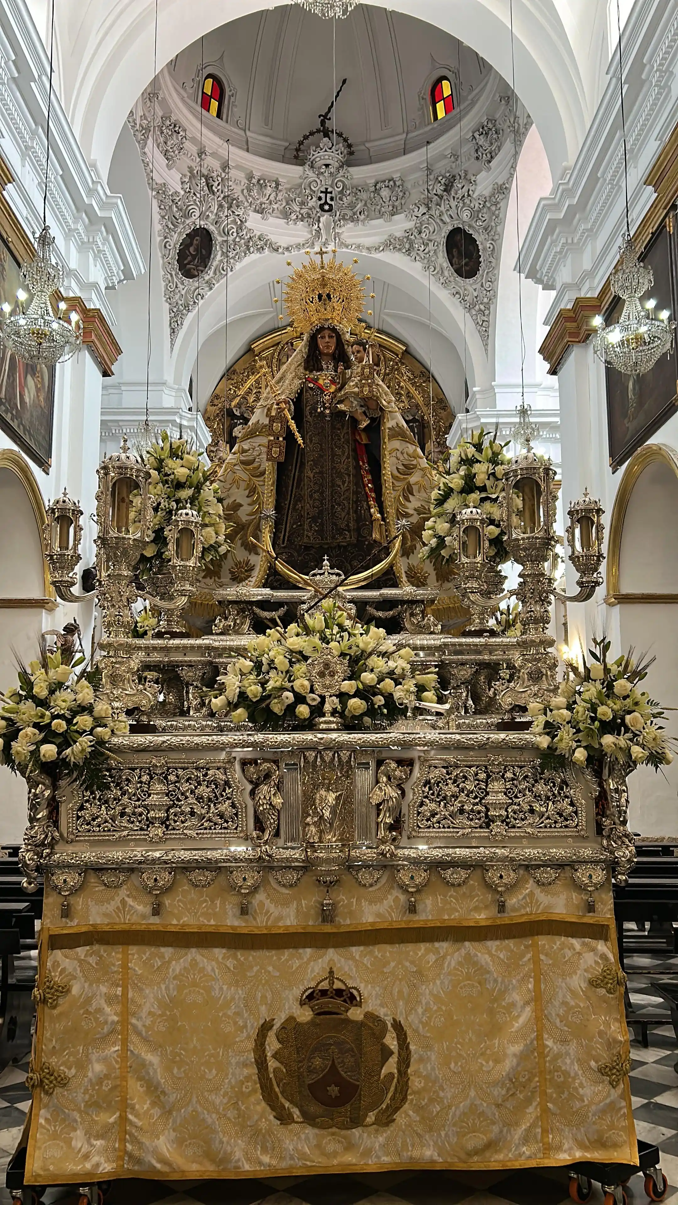 Image from Archicofradía de Nuestra Señora del Carmen Coronada de San Fernando: Nuestra Señora del Carmen Coronada, Patrona de la Armada Española y la...