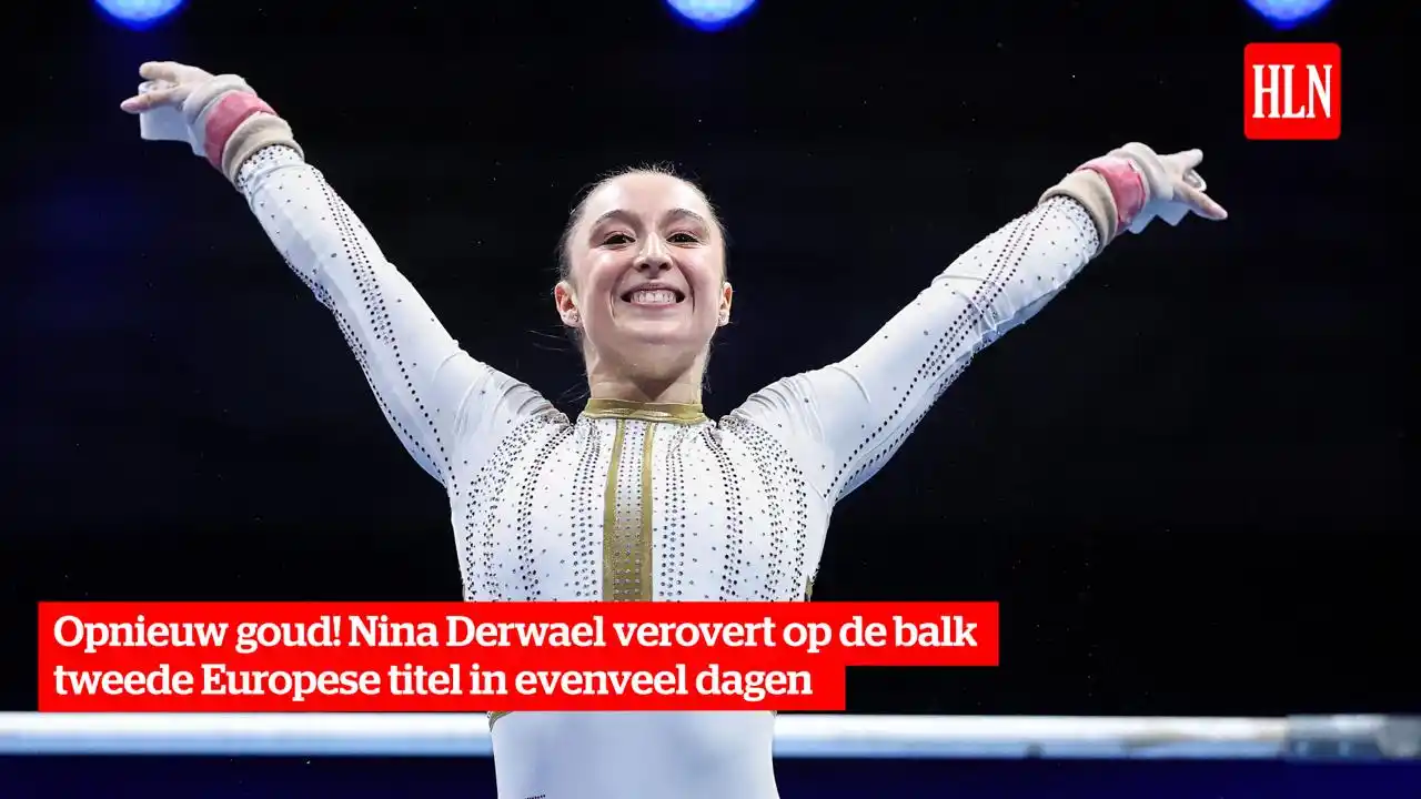 Image from HLN.be: Opnieuw goud! Na haar Europese titel op de brug met ongelijke leggers,...