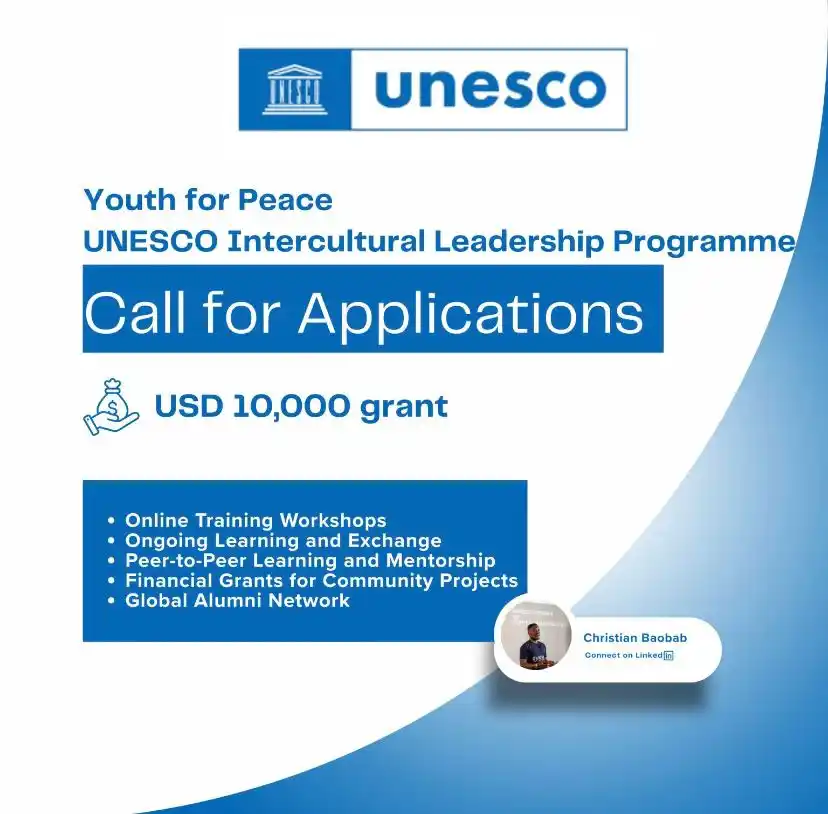 Image from Africa Jobs Gate: 📢 Opportunity alert for emerging leaders ages 25–45 ⬇️ The Youth fo...