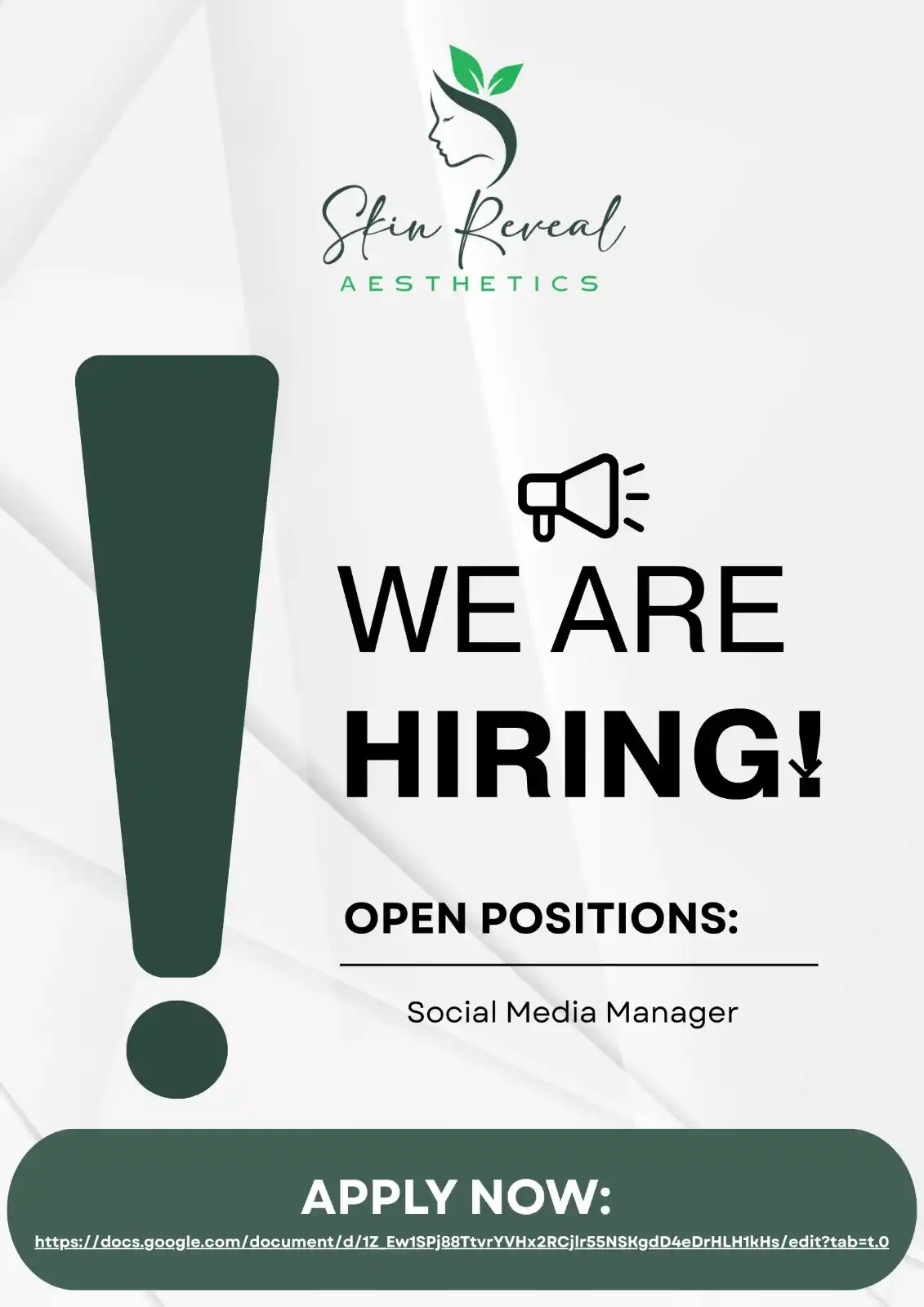 Image from Stellar HR Jobs: Our client in the Beauty Industry is seeking to recruit a Social Media...