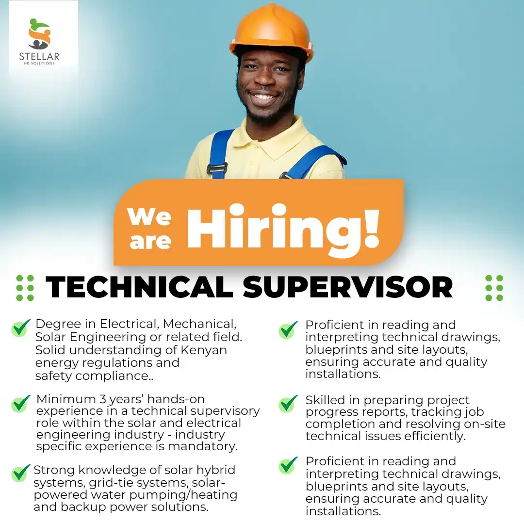 Image from Stellar HR Jobs: Our client in the Engineering industry is seeking to recruit a Technic...