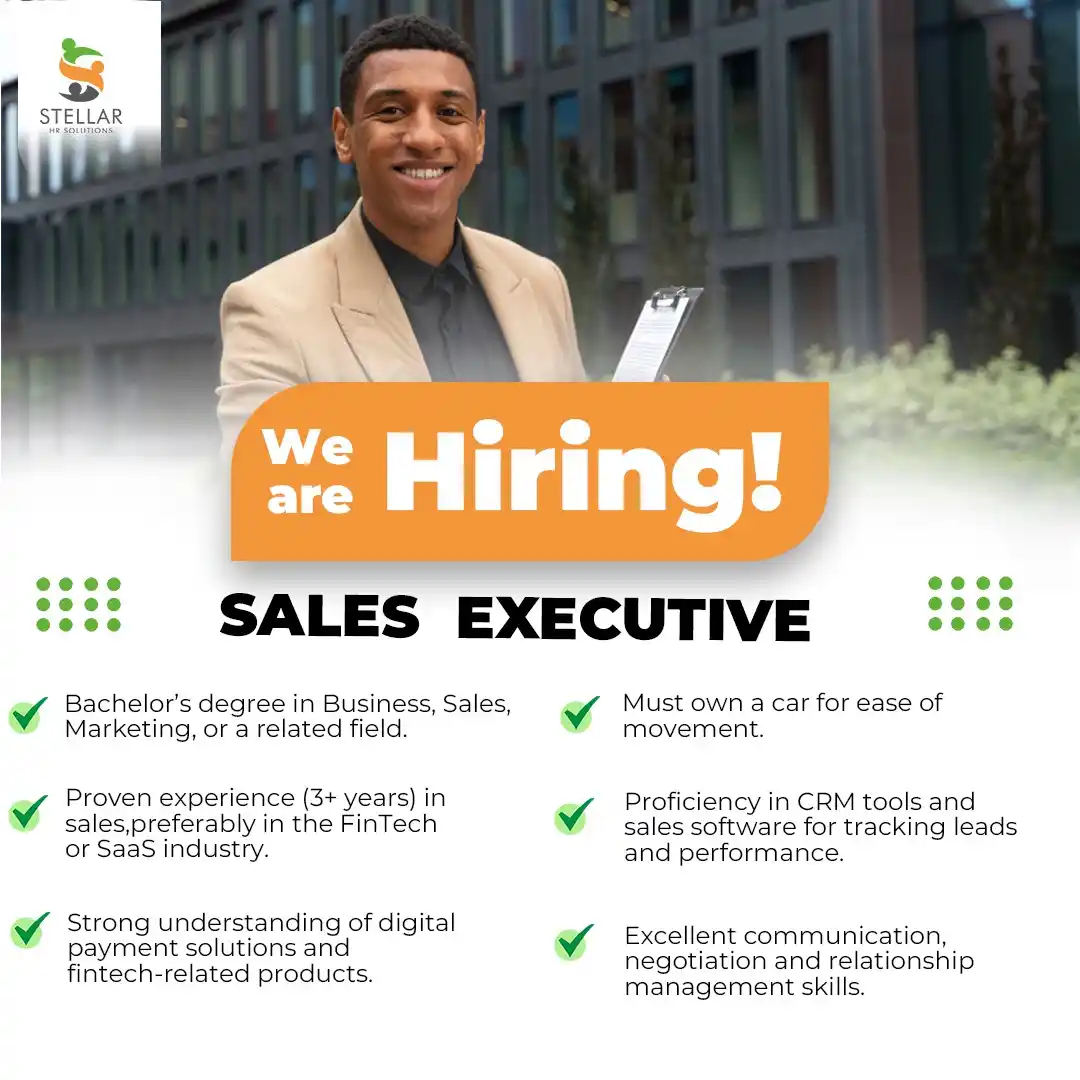 Image from Stellar HR Jobs: Our client in the Finance Technology/ SaaS industry is seeking to recr...