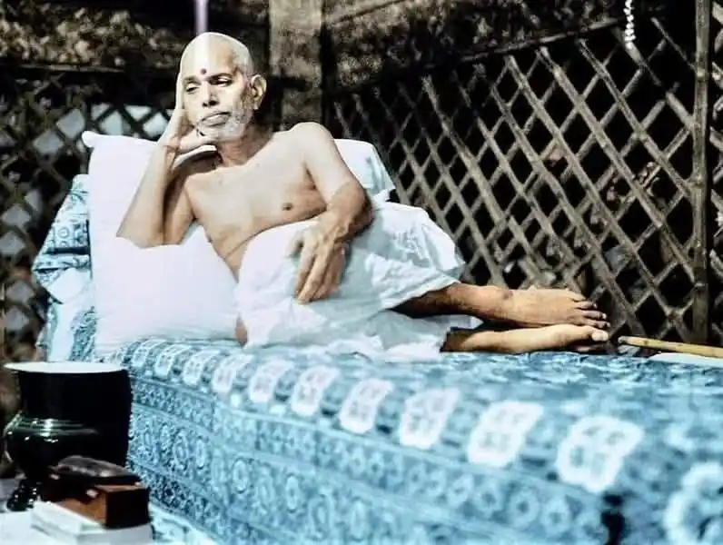 Image from అంతర్యామి: *పాతికేళ్ల  ఎదురుచూపు*  ఓ రోజు ఆశ్రమంలో రమణ మహర్షి మధ్యాహ్నం వేళ విశ్ర...