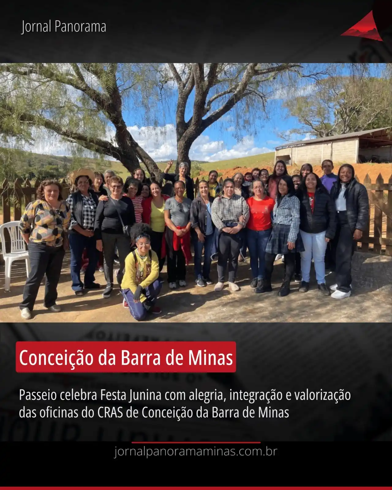 Image from JORNAL PANORAMA: Passeio celebra Festa Junina com alegria, integração e valorização das...