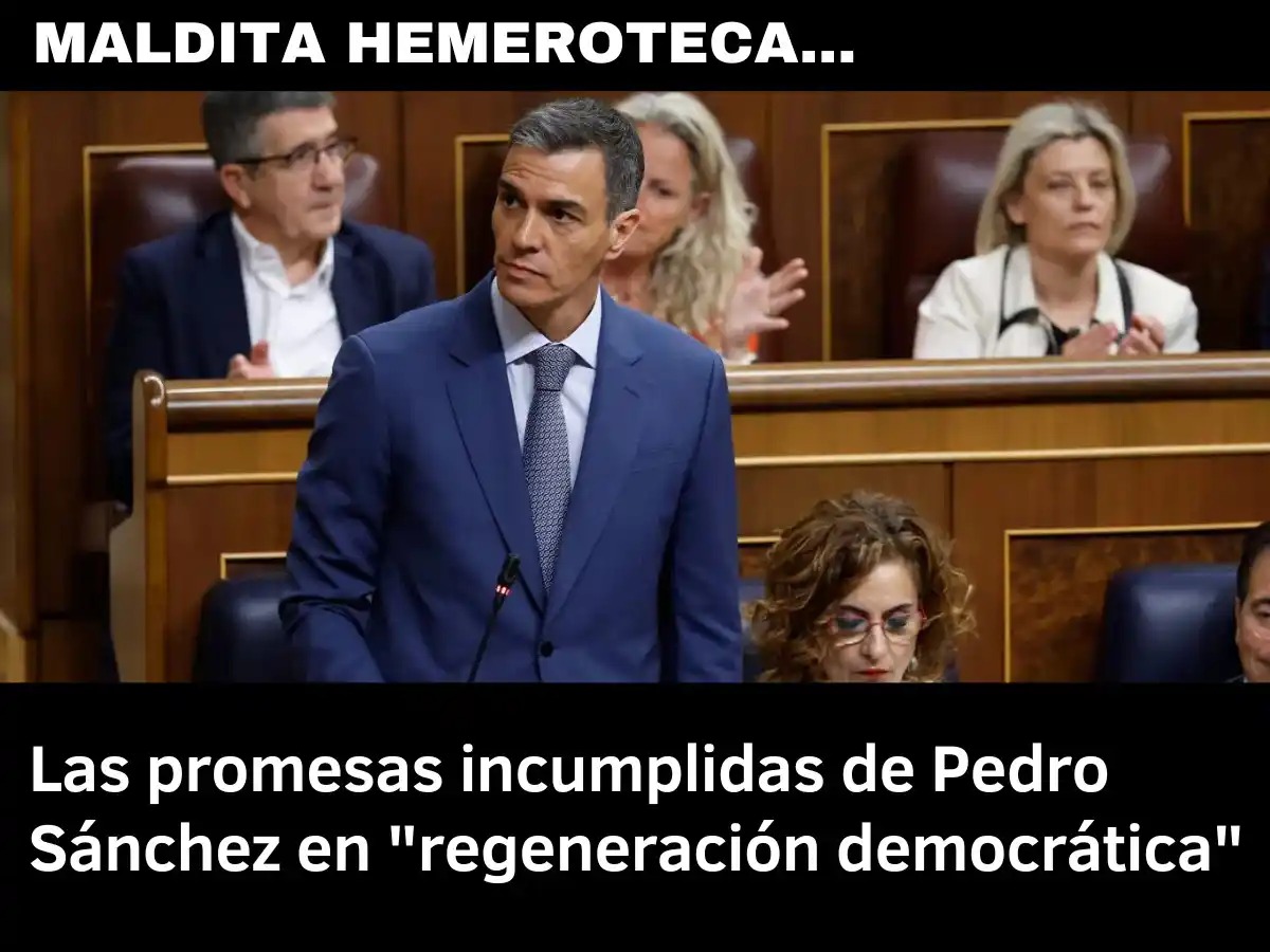 Image from Maldita.es: 🙏 Pedro Sánchez ha repetido en varias ocasiones su “compromiso” con l...