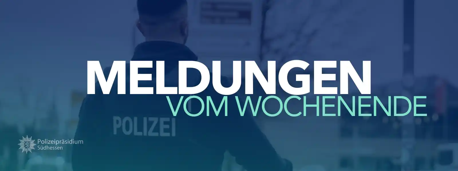 Image from Polizei Südhessen: *Polizeimeldung* vom *Wochenende* zusammengefasst für euch:  📍 *Groß-...