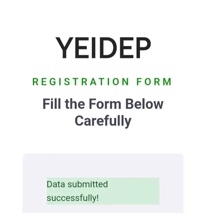 Image from Bz News 24/7: Portal Din Yeidep Yadawo Aiki Successful Masu Matsalan Registration ...