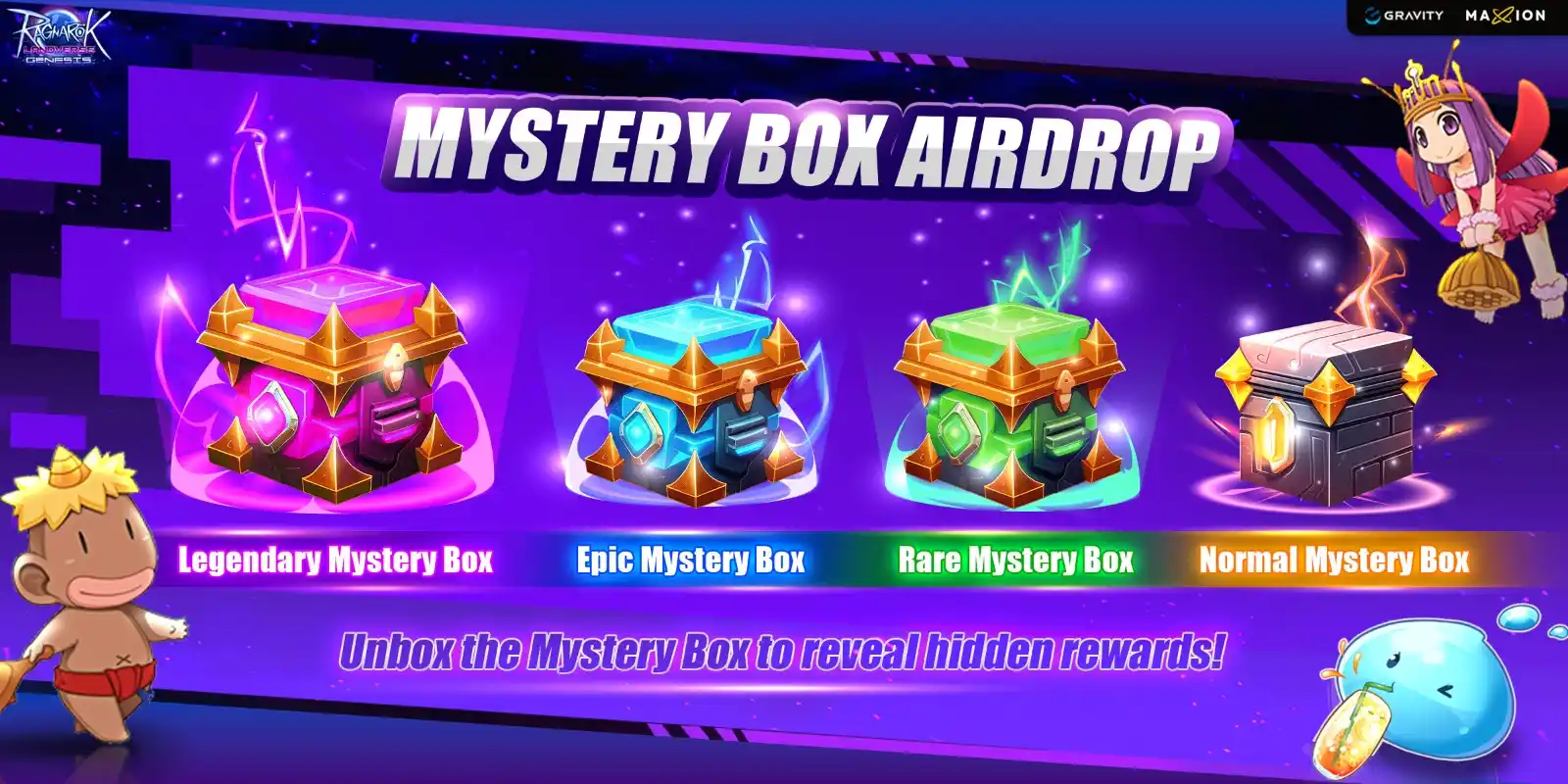 Image from Sura Gaming - Web3, Blockchain, Cripto: 📰 *Ragnarok Landverse Genesis:* _Epic Mystery Airdrop chegou!_ 🎁 At...