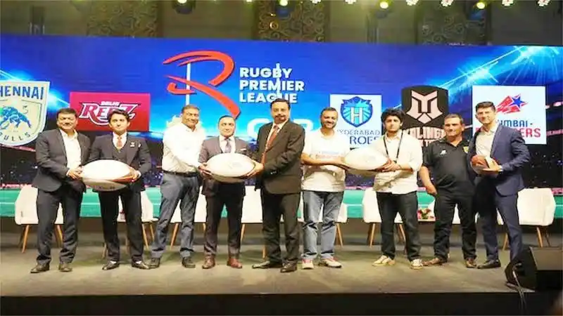 Image from Indiantelevision.com: Rugby gets a ruck-solid start with GMR RPL’s star-studded sponsor pack...