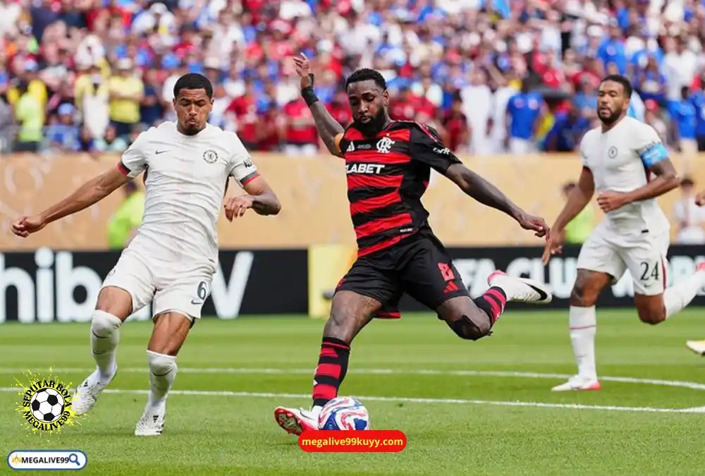 Image from Seputar Bola: *SB* - Flamengo berhasil mencetak tiga gol pada babak kedua untuk memb...