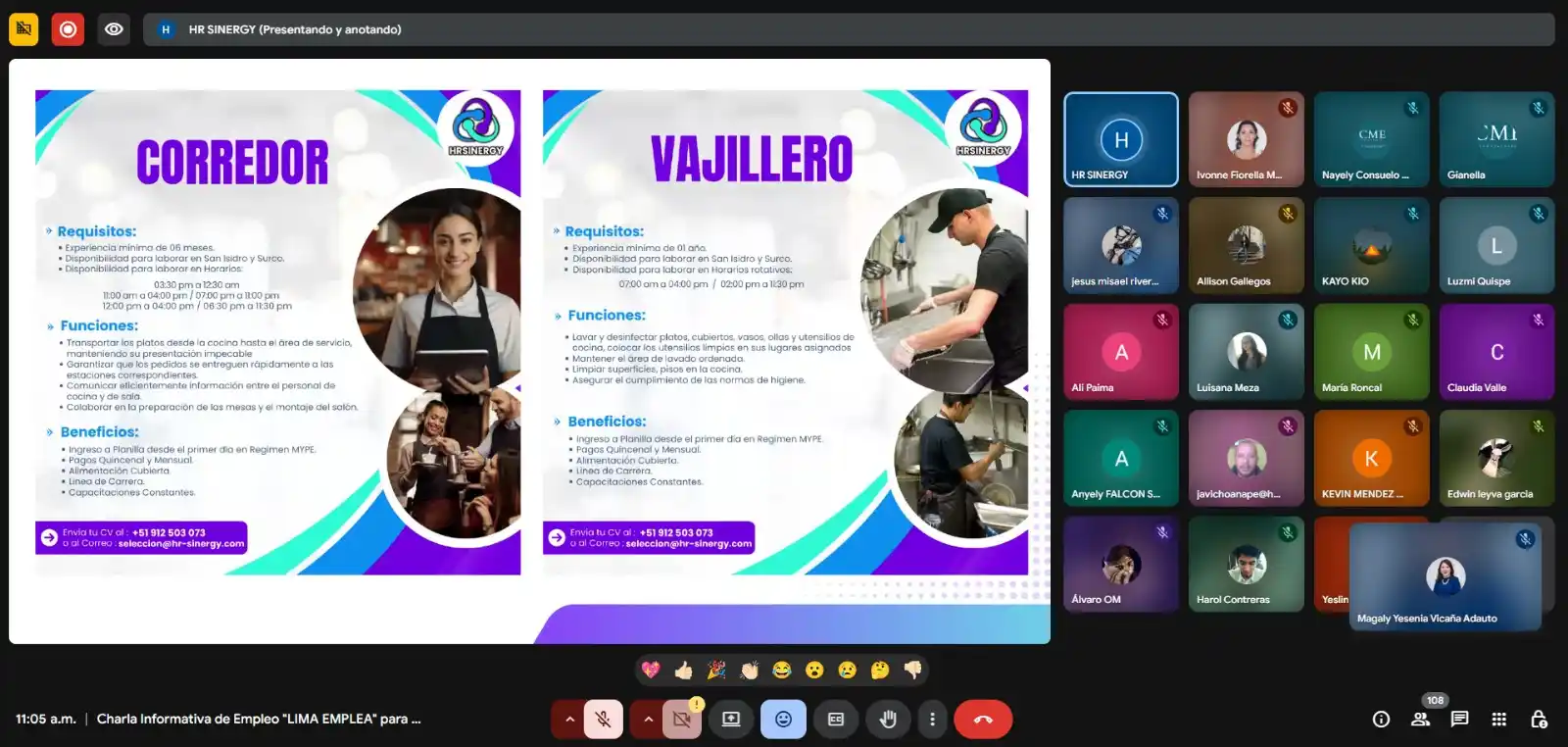 Image from Lima Emplea 💼💼: 🔴 *¡SEGUIMOS EN VIVO!* Nuestra *Feria Virtual de Empleo* continúa con...