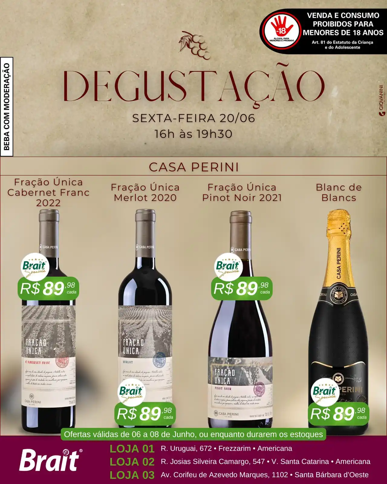 Brait Sempre Tem post