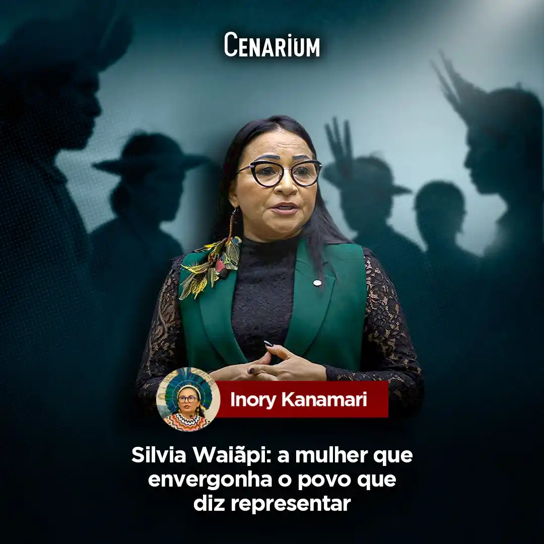 Image from CENARIUM: ❓ *Silvia Waiãpi: a mulher que envergonha o povo que diz representar* ...