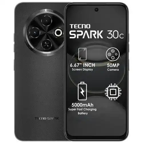 Image from VILLAGE TECH: *Tecno Spark 30C*  🪨4GB RAM 🪨SIM card size: Nano Sim 🪨Display: LCD ...