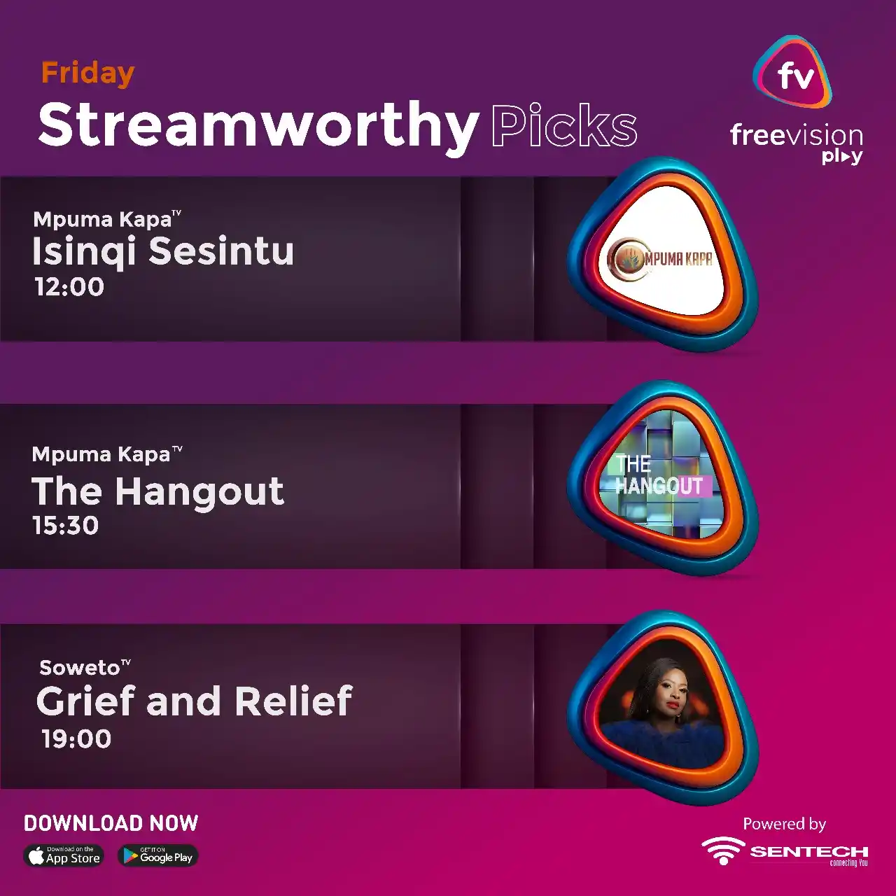 Image from Freevision Play: TGIF! We’re serving a full mix on Freevision Play: 🪘 Isinqi Sesintu ...