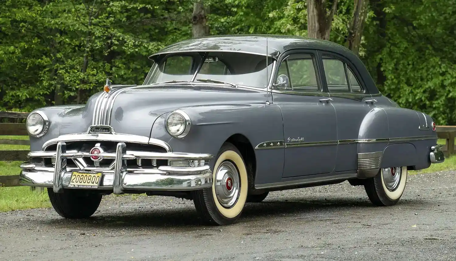 Image from EN.WHEELZ.ME: The Silver Anniversary Ride: A 1951 Pontiac Chieftain Eight Sedan http...