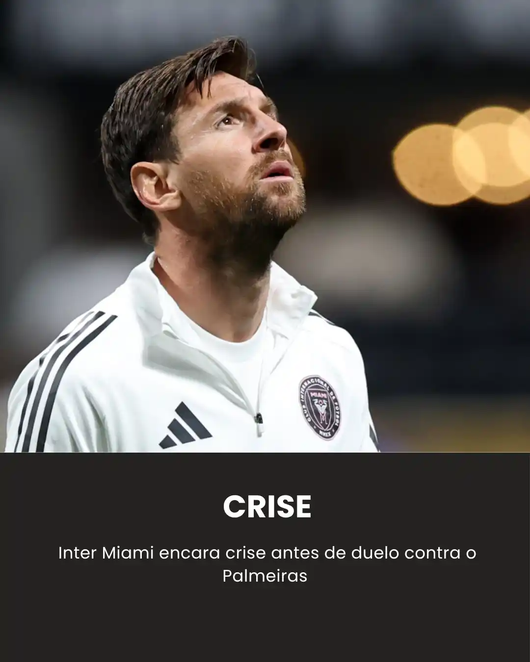 Image from Bolavip | Sou Palmeiras: Time de Messi tem crise antes de duelo com o Verdão. 💻 https://dq64....