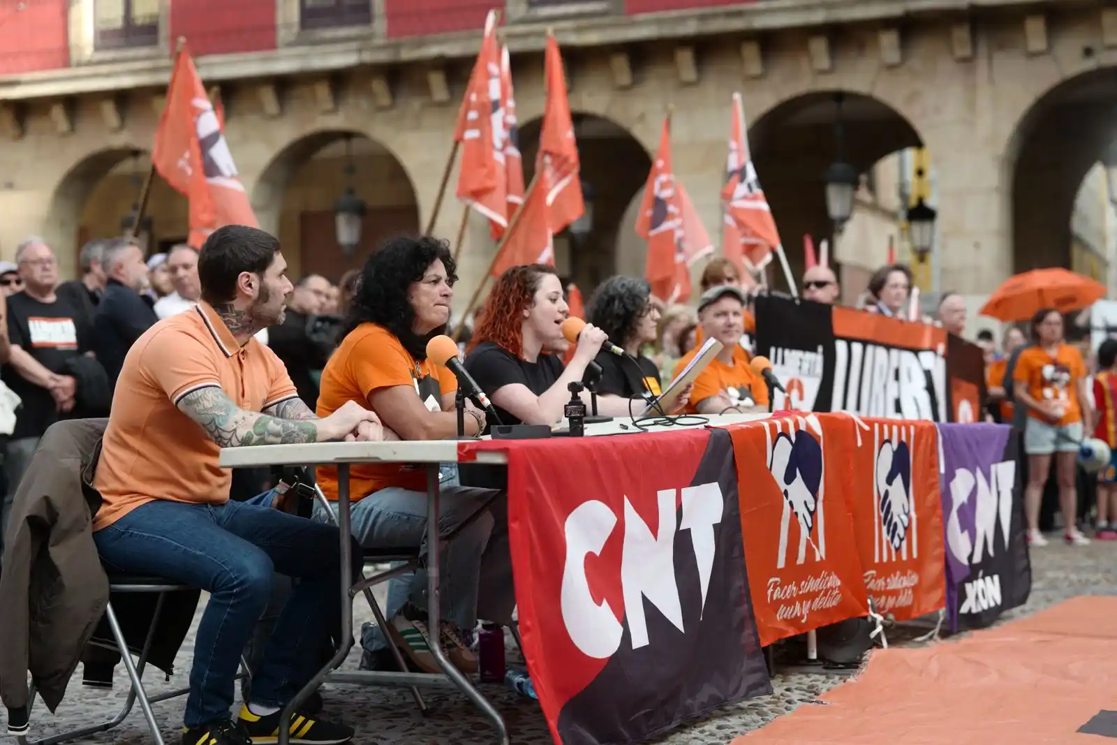 Image from 6 DE LA SUIZA LIBERTAD 🟠: "Todas y todos sabemos por qué estamos hoy aquí. Una sentencia judicia...