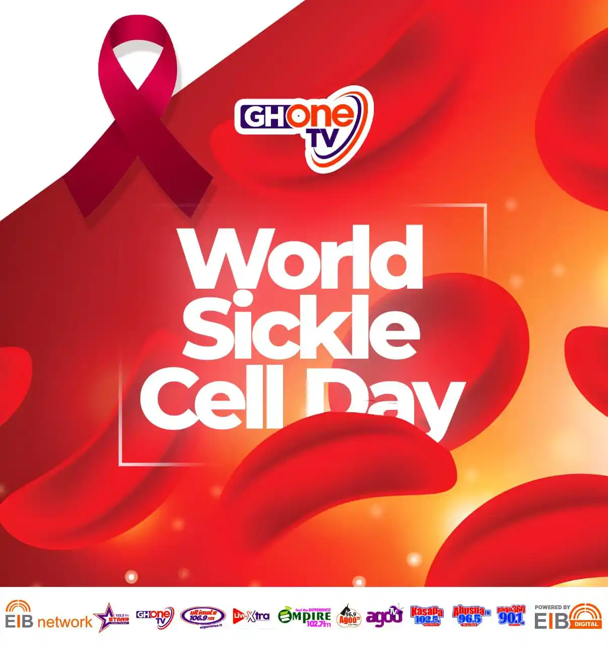 Image from Starr 103.5 FM: Today is World Sickle Cell Day. A day to raise voices, break the silen...