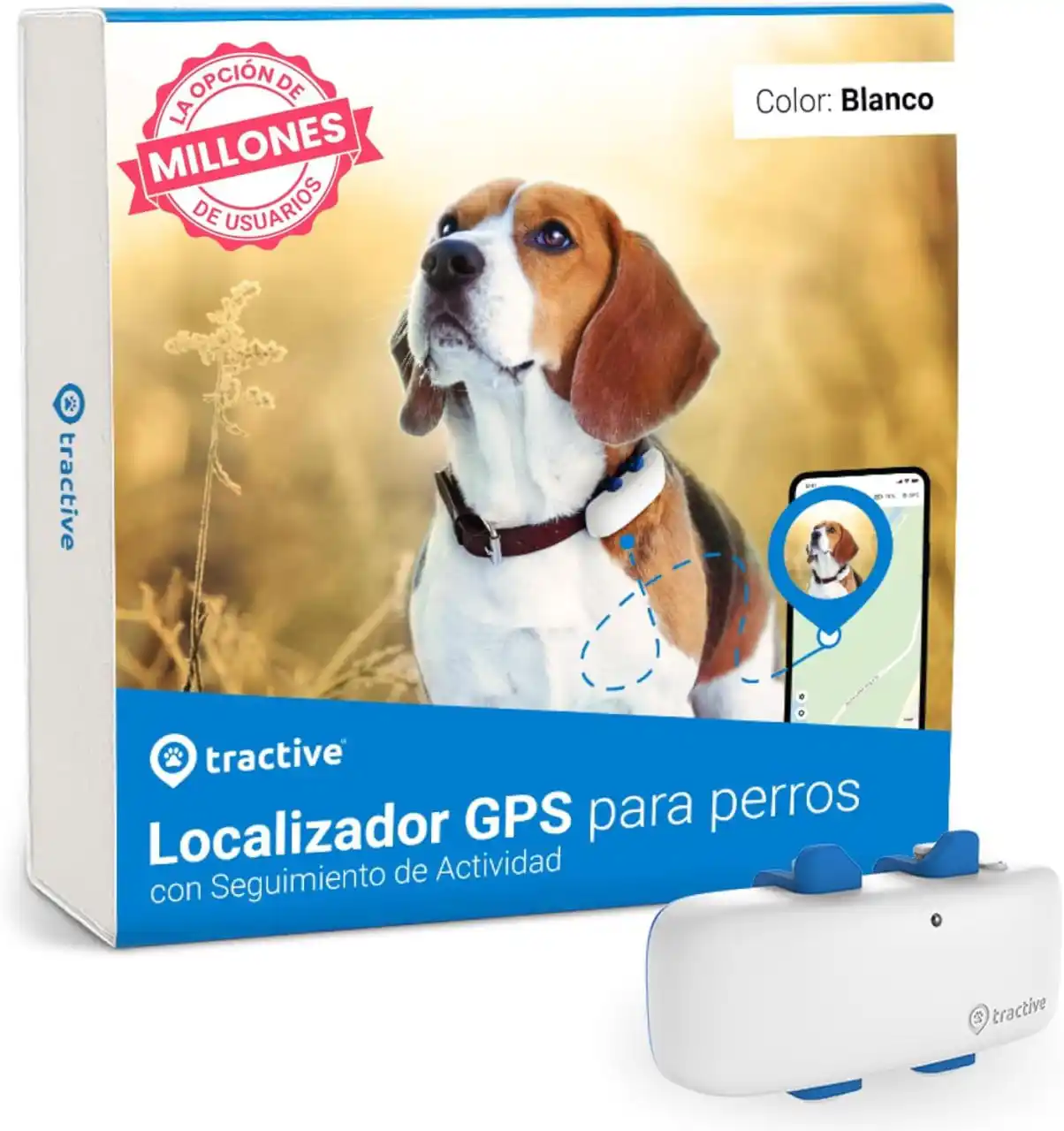 Image from Ofertones México : TRACTIVE - LOCALIZADOR GPS PARA PERROS 🐾📍 Amazon: Tractive - Localiz...