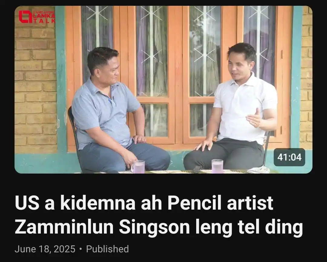 Image from LAMKA TALK 2.0: US gamsung Michigan a milim gelh kidemna thupitak ah Lamka apan Pencil...