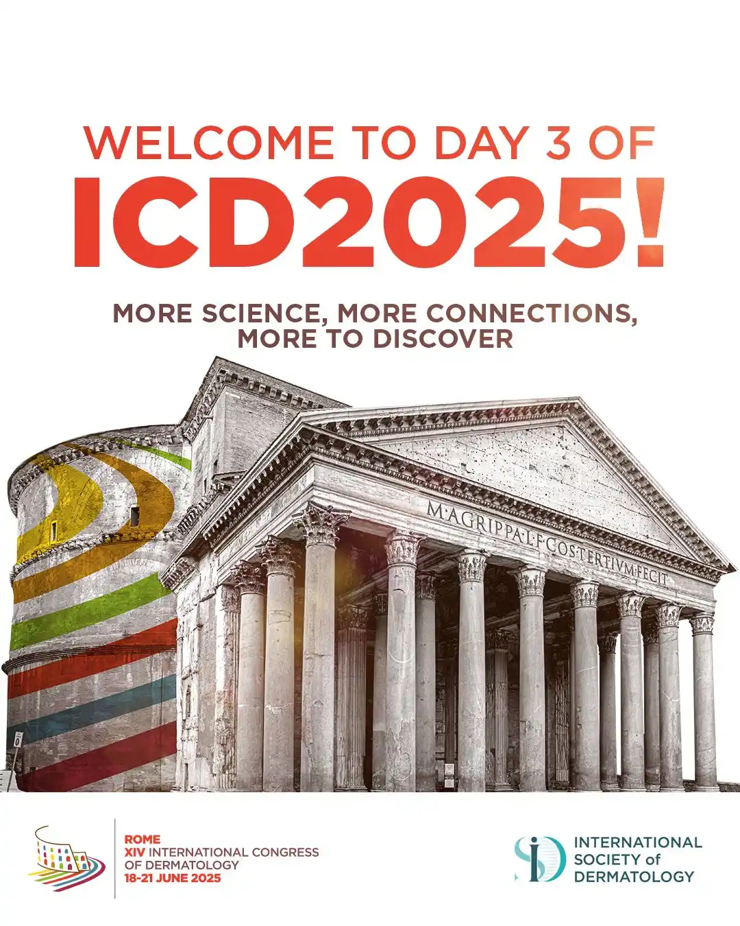 Image from ICD 2025 Rome: Welcome back to the third day of ICD2025! Learn more about today's ses...