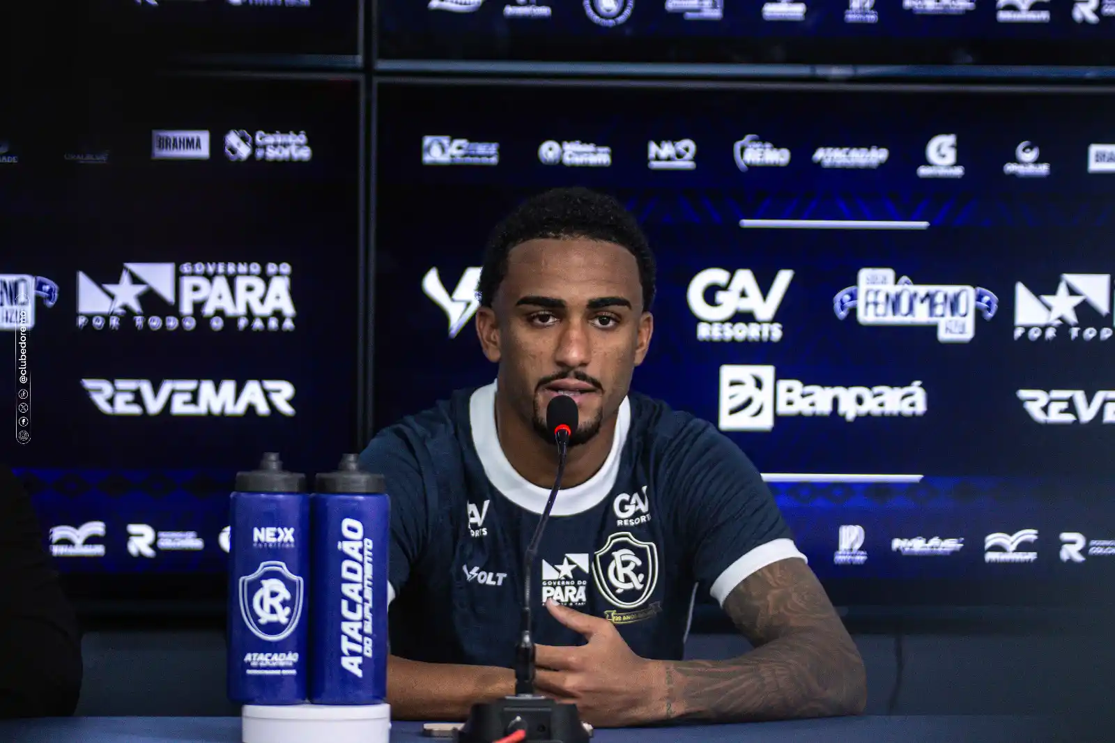 Image from ge Pará: *Zagueiro Kayky é apresentado no Remo: “Enxergo como a oportunidade da...