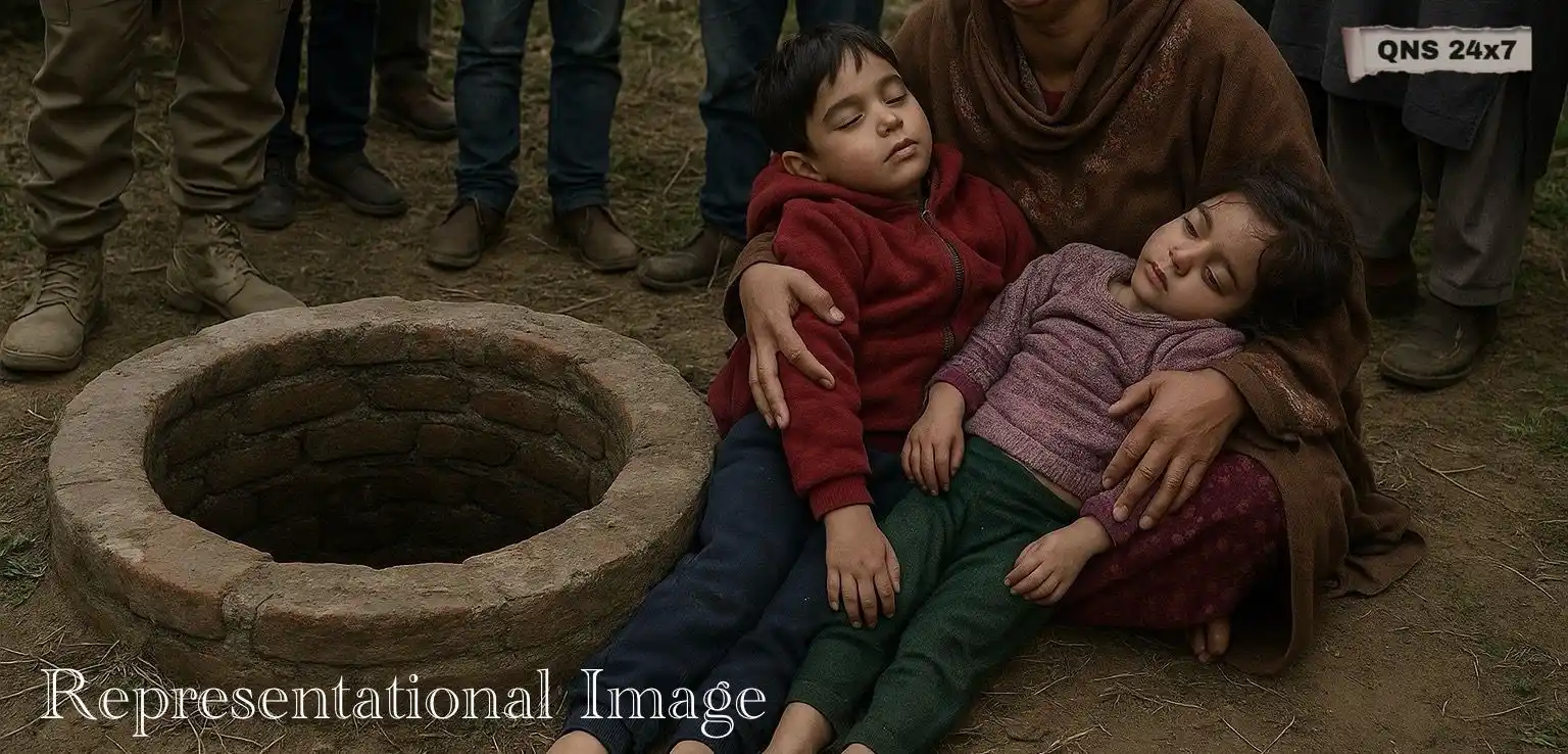 Image from The QNS 24×7: <<<{(€(QNS)€)}>>> >> 6-Year-Old Boy Dies, Sister Critical After Fallin...