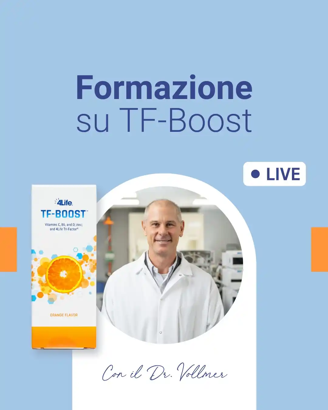 Image from 4Life Europe - Italiano 🇮🇹: 📣 Arriva una nuova sessione formativa sul prodotto, tenuta IN DIRETTA...