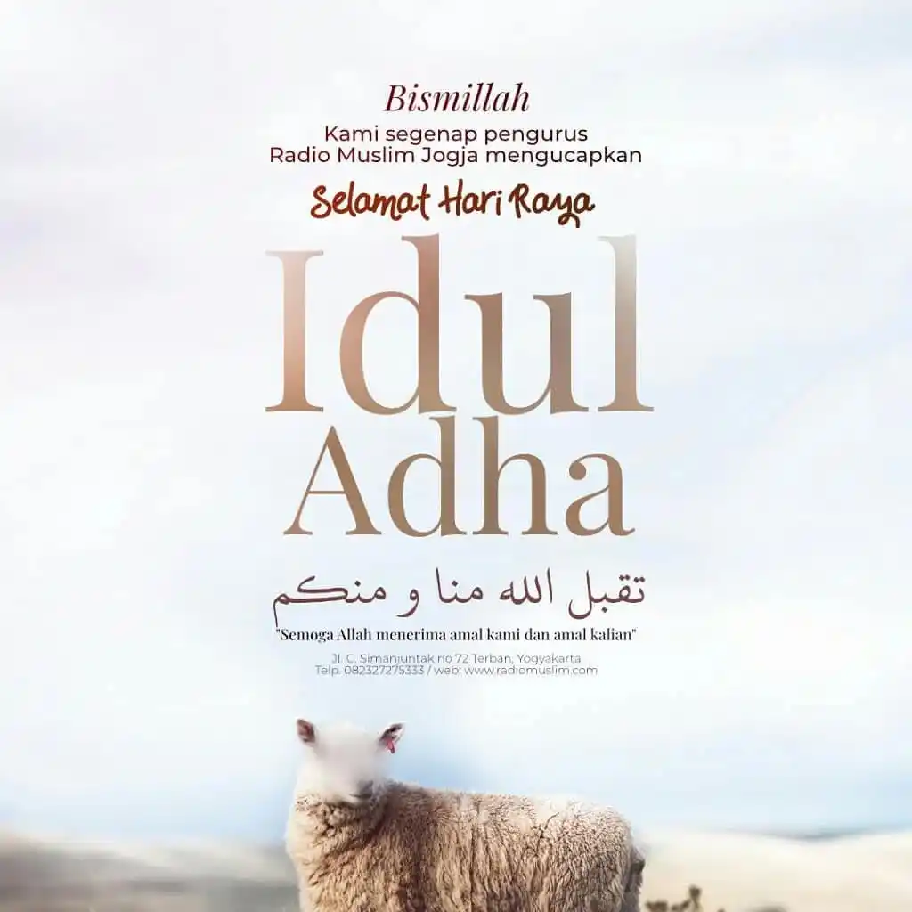 Image from Radio Muslim Jogja: Assalamu’alaikum warahmatullahi wa barakaatuh.  Para Pendengar Radio y...
