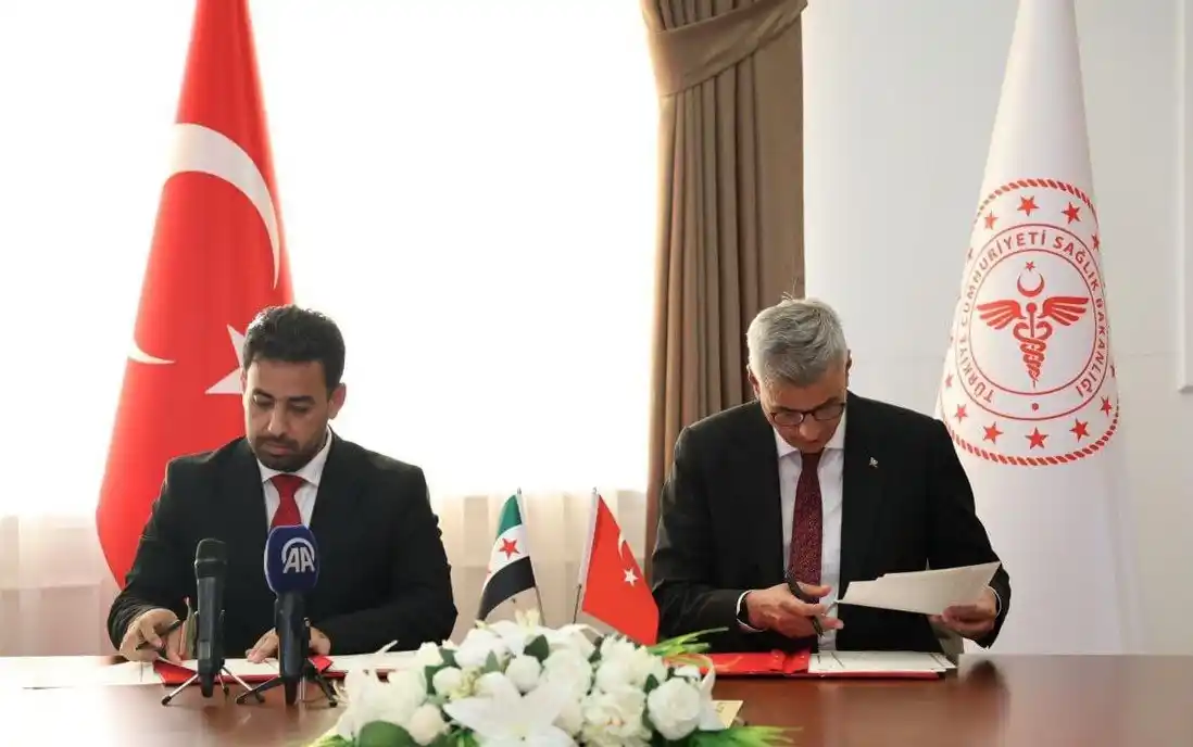 Image from الوكالة السورية للأنباء ،،صوت الحق،،: اتفاقية تعاون مع تركيا لتأهيل مشافٍ في سوريا عانى القطاع الصحي في سور...