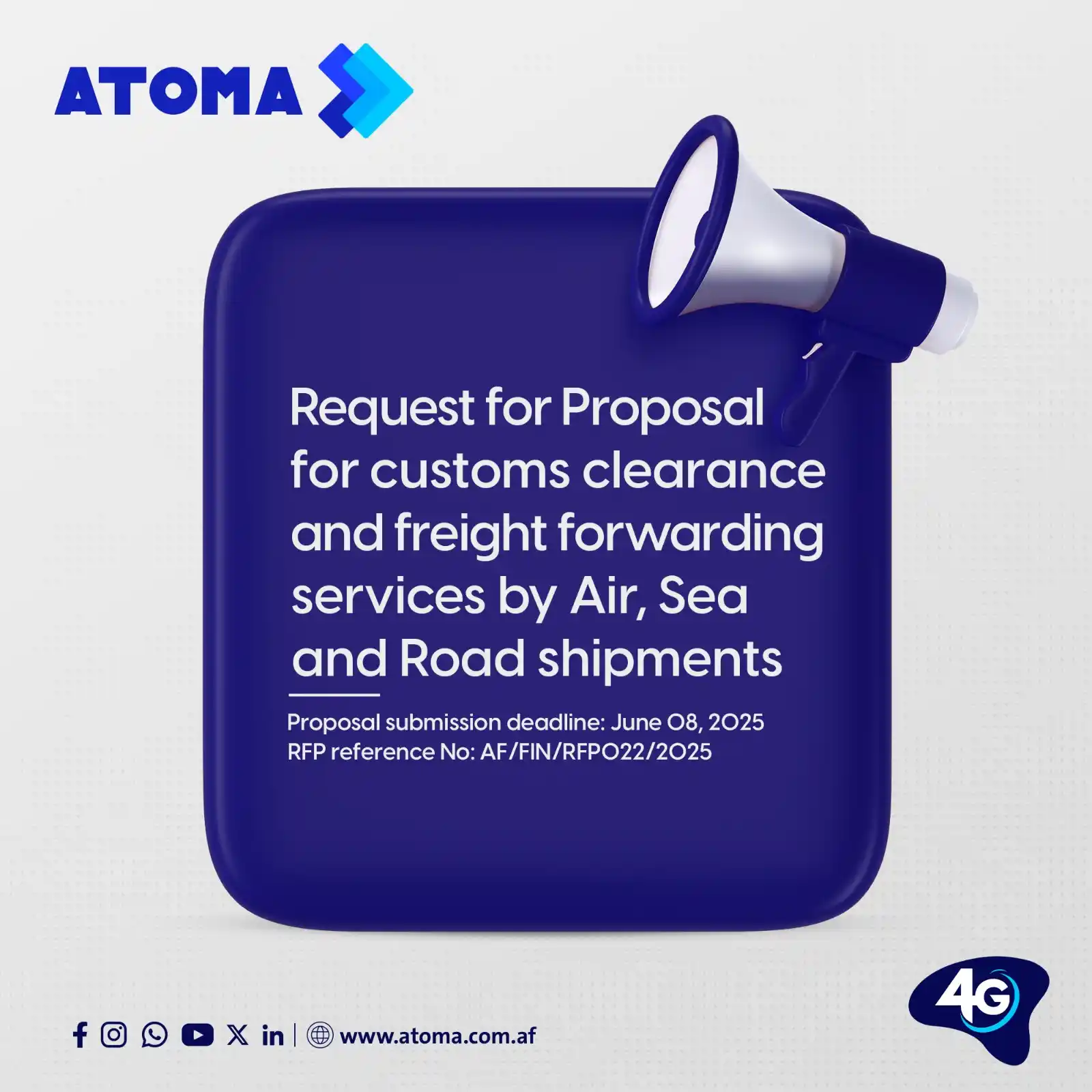 Image from ATOMA: ATOMA is looking for the capable national and international companies ...