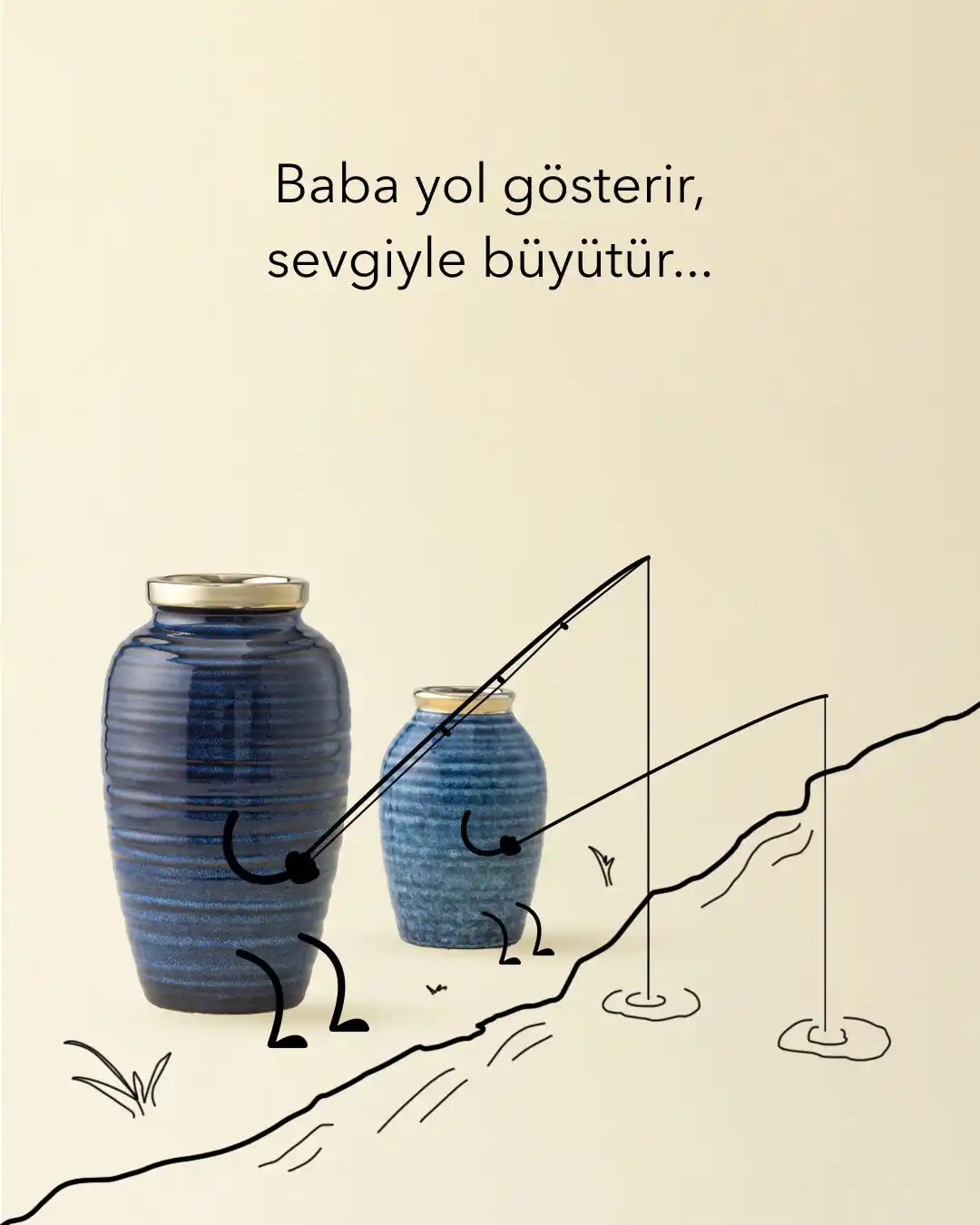 Image from Madame Coco: Babalar balık vermez, balık tutmayı öğretir. Bir çiçek gibi sabırla bü...