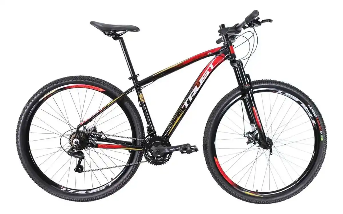 Image from Nerd Ofertas e Cupons: ➡️ Bike Aro 29 Trust - 24 Vel. Cambios Shimano ✅ R$685 12x sem juros ...