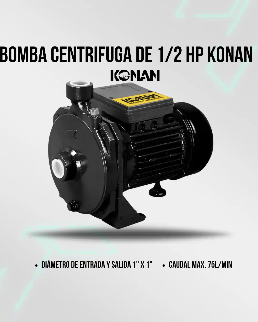 Image from Attain (Importadora Mayorista): 🛠️ *Bombas Centrífugas Konan – Potencia y caudal asegurado* 💧 Caudal...