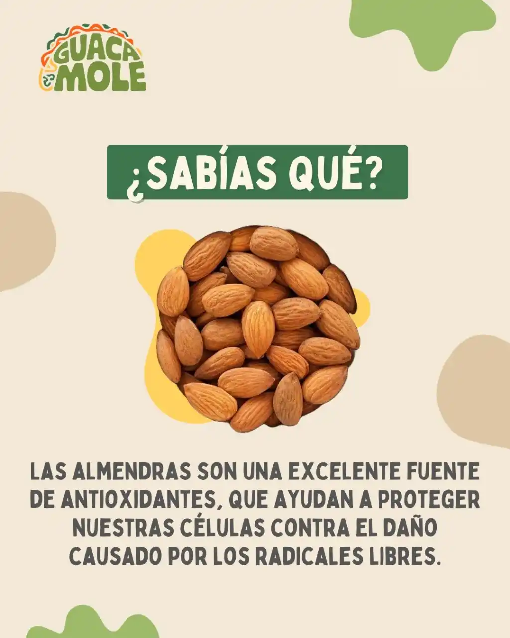 Image from Tips para el hogar: Chavxs, si se andan buscando un snack saludable, las almendras son la ...