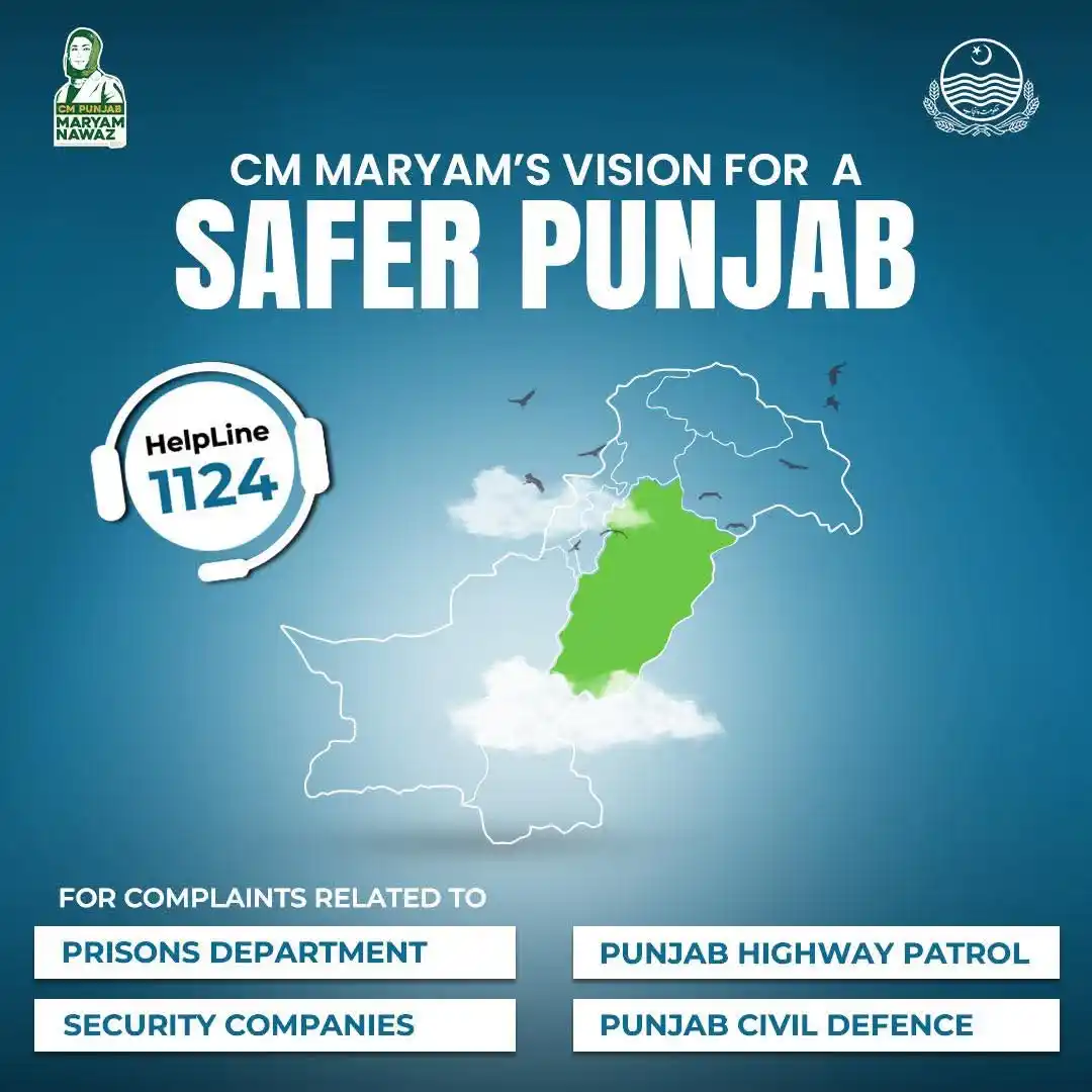 Image from PMLN Media ✅: CM Punjab Mohtarama Maryam Nawaz Sharif’s vision for a Safer Punjab is...