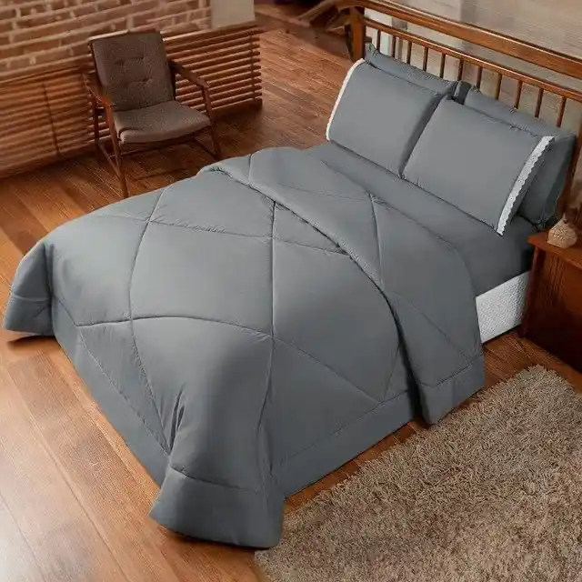 Image from 🔥Promoções/Cupons - THAUTEC⚡️: Colcha De Cama Casal Box + Lençol Dupla Face 6 Pçs 🔥*R$ 103,29 com c...