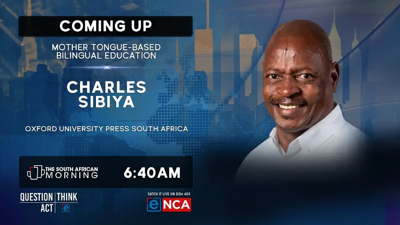Image from eNCA: [COMING UP] Oxford University Press South Africa is rolling out trolle...