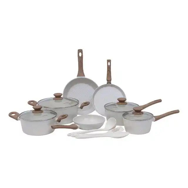 Image from 🔥Promoções/Cupons - THAUTEC⚡️: Conjunto de Panelas Cook Marmol Mimo Style com 10 Peças 🔥*R$ 458,07*...