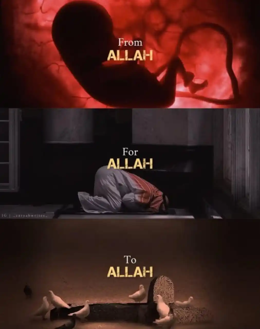 Image from `Coretan Dakwah: Dari Allah, untuk Allah dan akan kembali kepada Allah. Yang jadi perta...