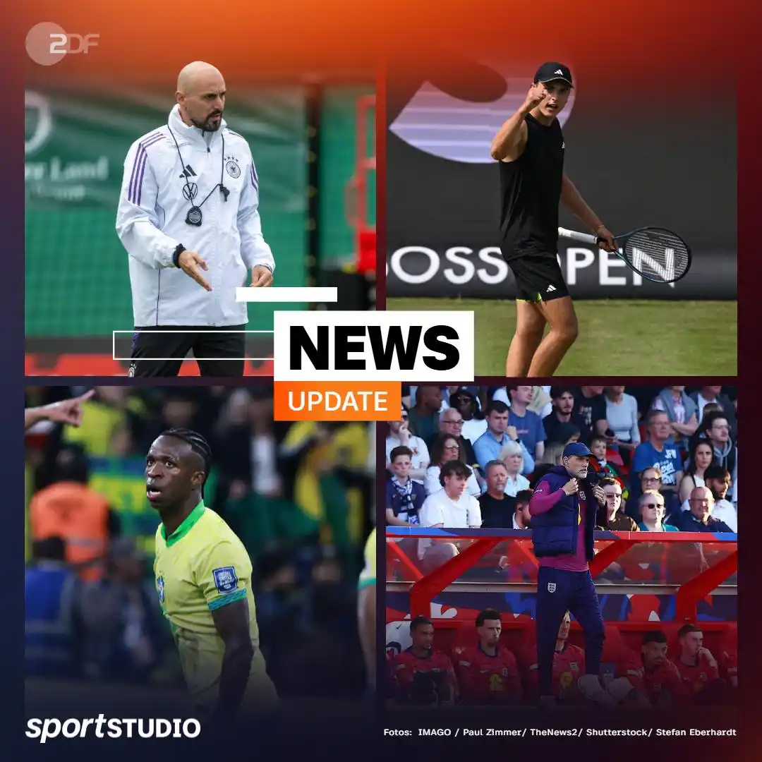 Image from ZDF Sportstudio : Der Feierabend ruft schon! 🥳 Hier kommen die wichtigsten Sport-News d...