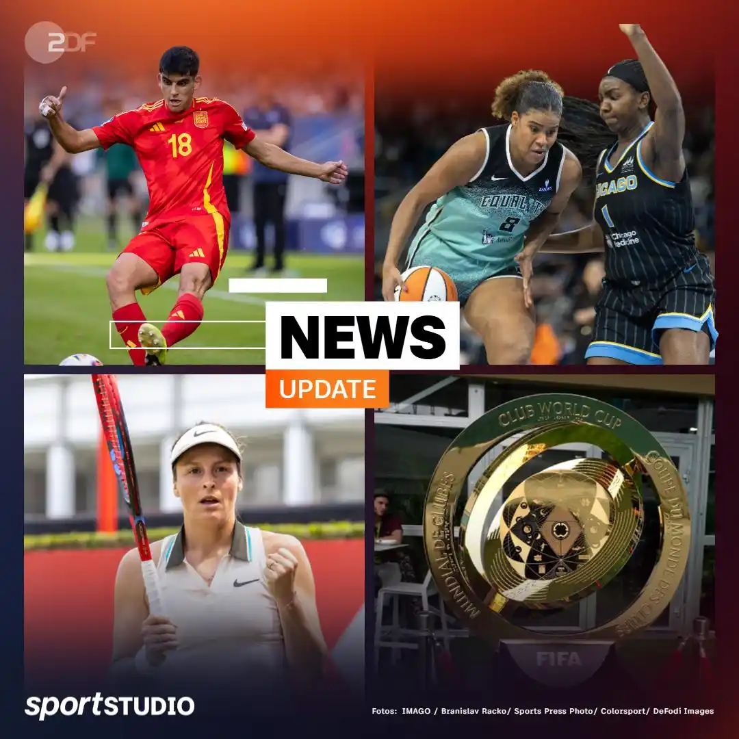 Image from ZDF Sportstudio : ⚽️ Der Kader für die Frauen-EM in der Schweiz steht!  💪 Es ist eine „...