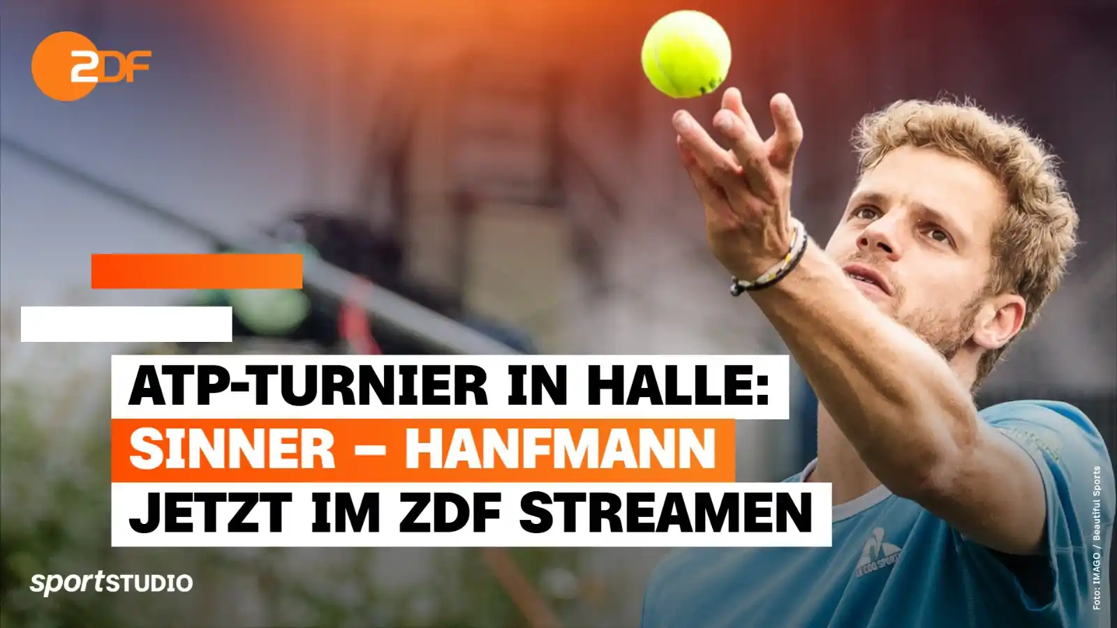 Image from ZDF Sportstudio : 🎾 Der Weltranglistenerste im Tennis ist live bei uns zu sehen! 🙌 In ...