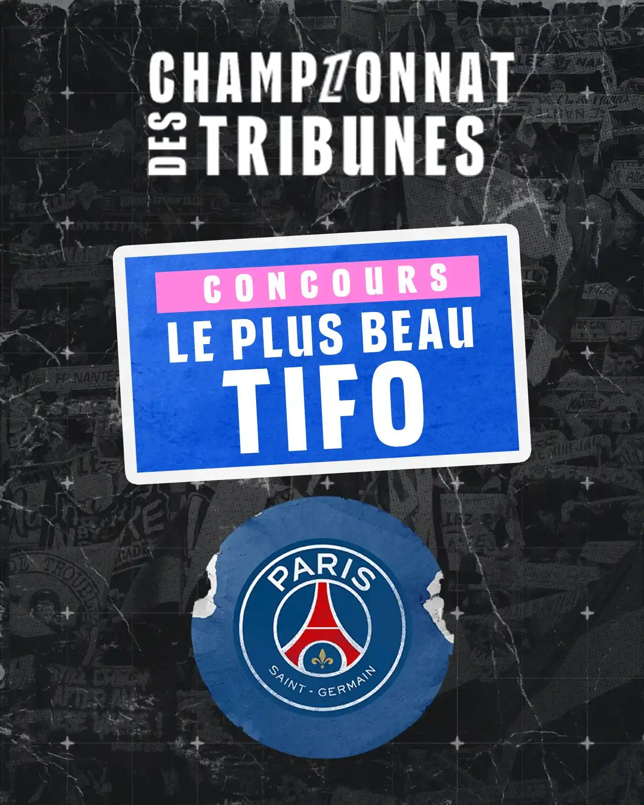 Image from Paris Saint-Germain: ⏳ Derniers jours pour voter pour LePlusBeauTifo de cette saison 2024-2...