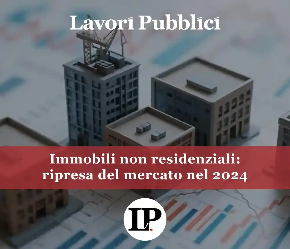 Image from Lavori Pubblici: 🛖 Dopo l’arretramento del 2023, il mercato non residenziale mostra se...