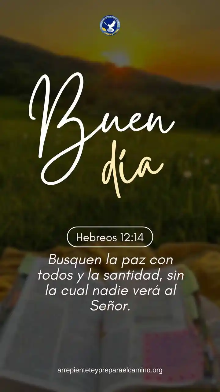 Image from ARREPIÉNTETE VENEZUELA 🇻🇪 CANAL OFICIAL: *¡El Señor reina para siempre!* ¡Buenos días, pueblo precioso!  🕊️ *¿...