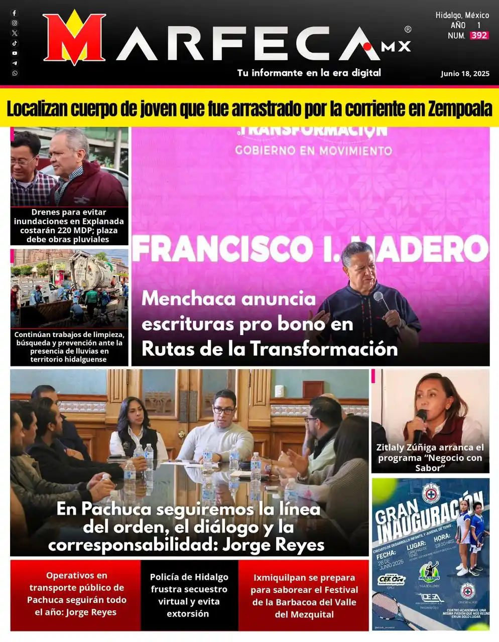 Image from Marfeca - Noticias de Hidalgo : 📌 <a class="text-blue-500 hover:underline cursor-pointer" href="/hash...