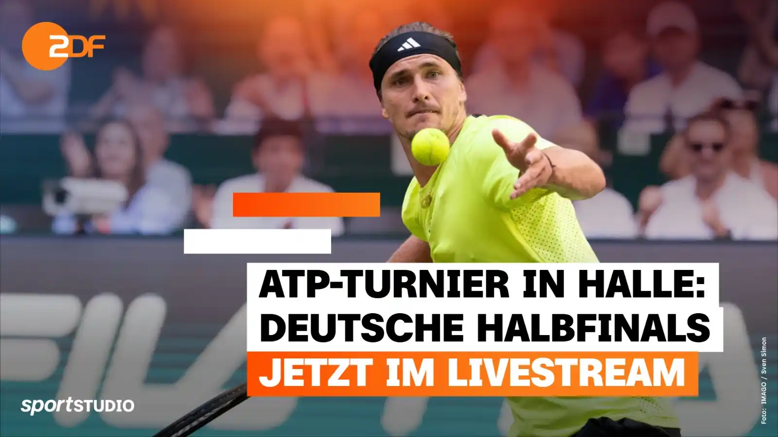 Image from ZDF Sportstudio : 🎾☀️ Es ist wieder Tennis-Tag im ZDF: Heute übertragen wir zwei deutsc...