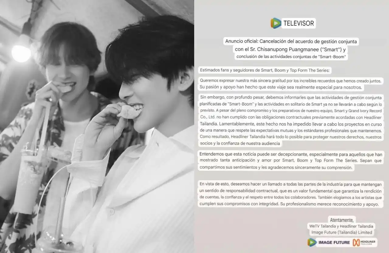 Image from 𔘓 ! mᥲzᥲ⍴ᥲ́ᥒ 🎀: *Es oficial, Fin del Smartboom😭💔* *📍Traducción:* Anuncio oficial: ...
